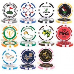 Custom Logo Poker Chip Ball Marker 