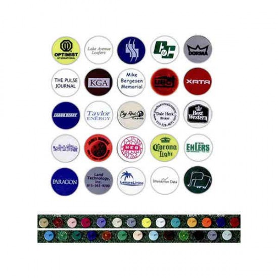 Custom Logo Plasic Golf Ball Markers